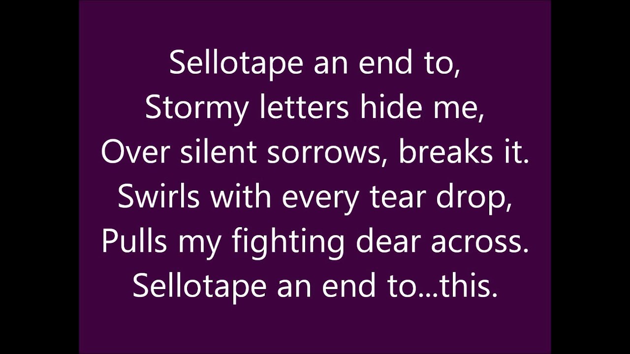 The Joy Formidable - Endtapes Lyrics (The Twilight Saga: Breaking Dawn Part 1)