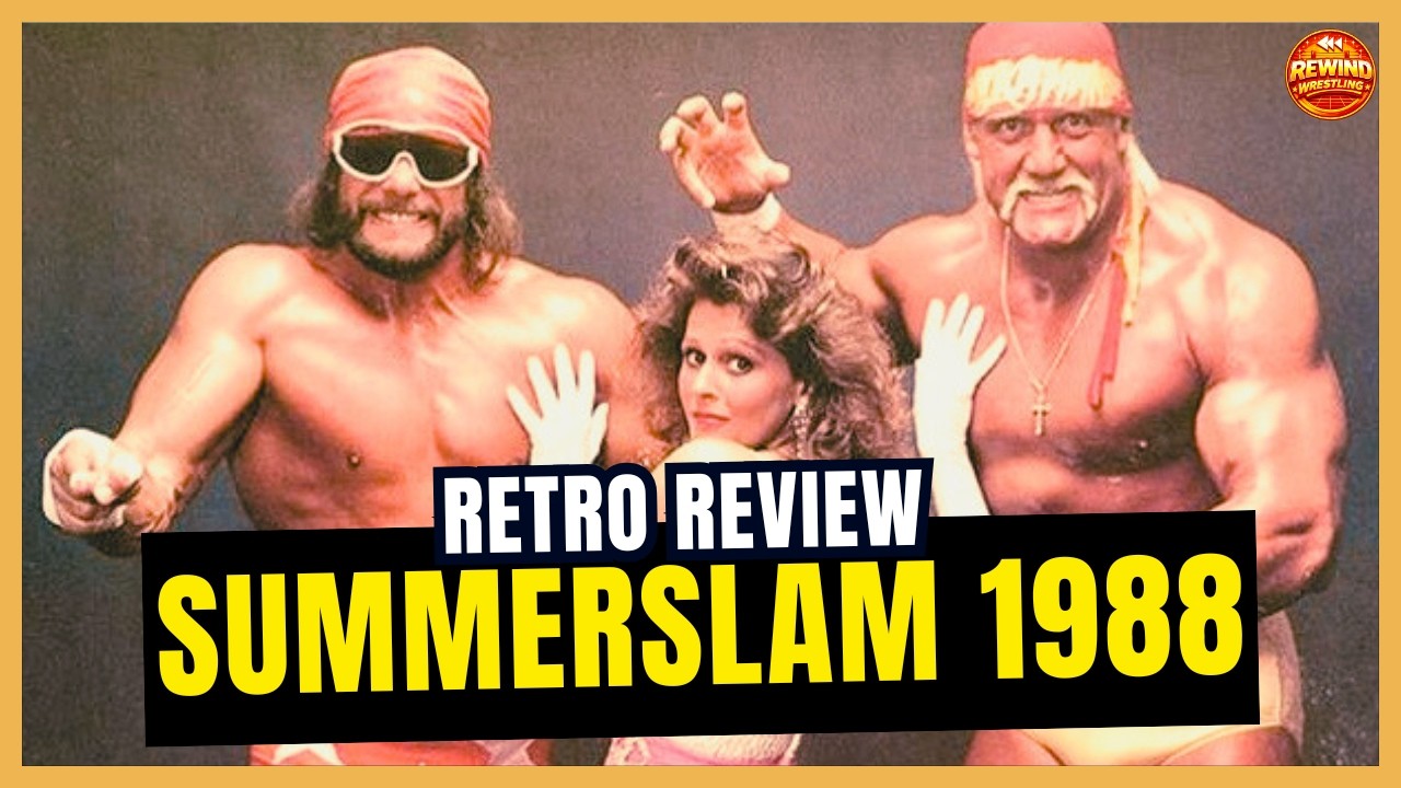 WWF SUMMERSLAM 1988 REVIEW - MEGA POWERS vs. MEGA BUCKS...