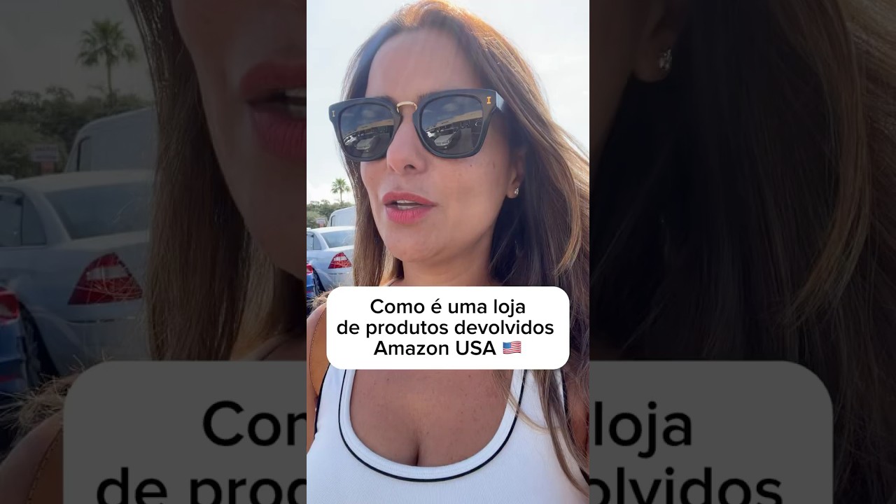 COMPREI NA LOJA DE RETORNO DA AMAZON NOS EUA! Produtos até 90% mais baratos 😱