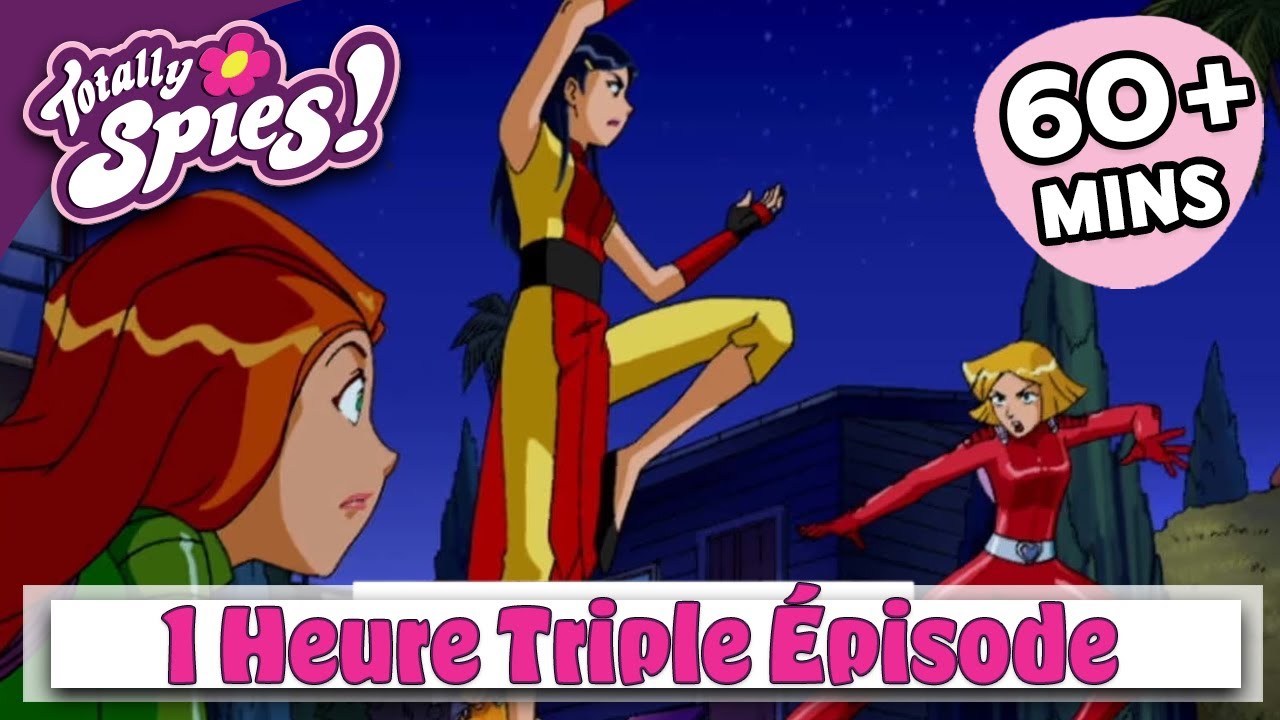 Danger à Hollywood | Totally Spies ! Français 🇫🇷 Saison 3 Épisodes 6-8 | 1 Heure Triple Épisode