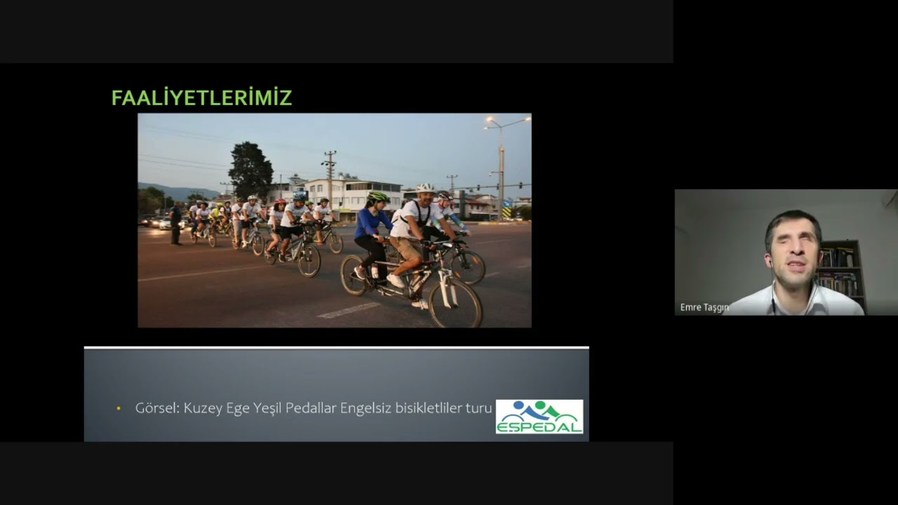 Görme engelliler nasıl bisiklet sürer? Eşpedal Derneği Başkanı Burcu Yıldız anlatıyor