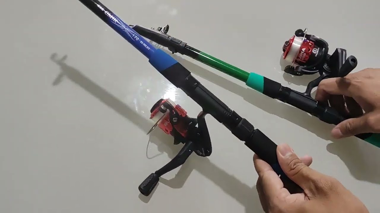 Comprei um KIT DE PESCA no site JAÚ PESCA. O que eu achei do kit !!