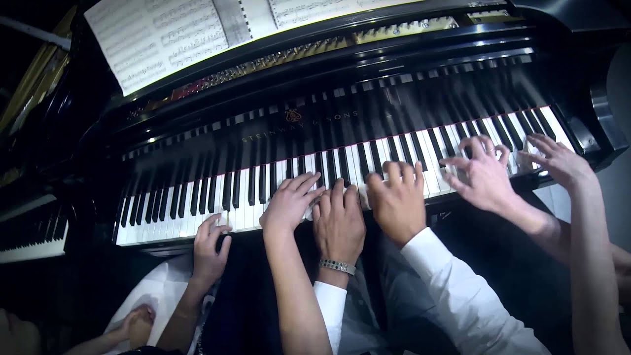 Albert Lavignac - Galop Marche (one piano, eight hands)