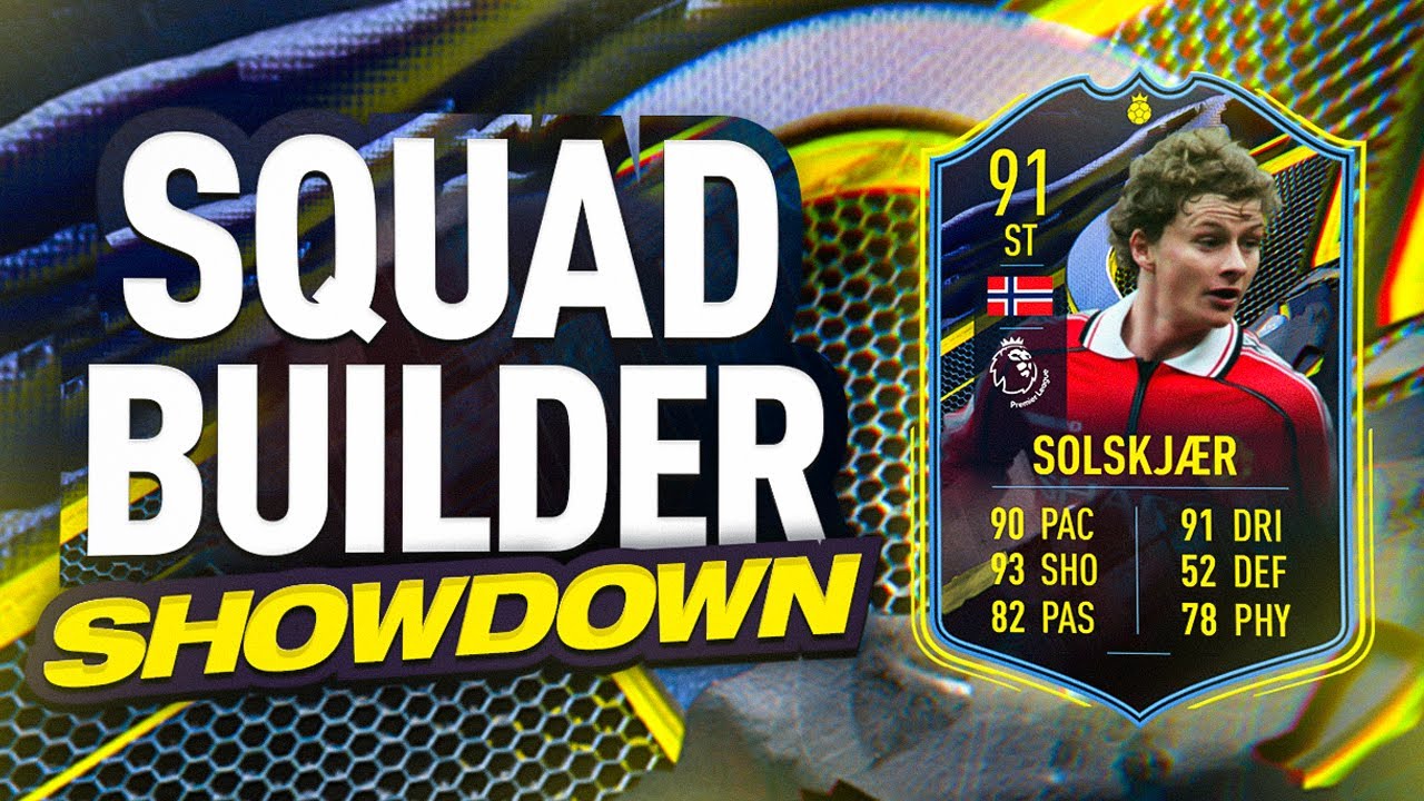 FIFA 22 Squad Builder Showdown!!! FUT Captain Ole Gunnar Solskjær!!!