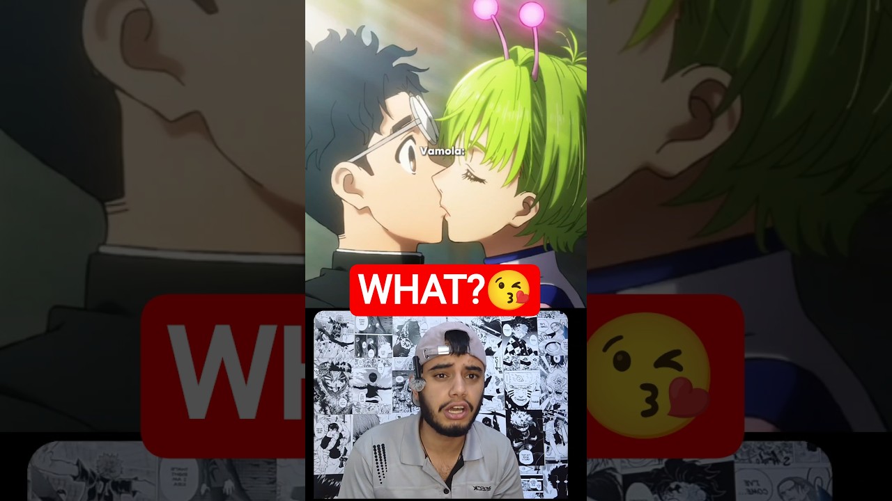Okarun just kiss alien 👽?Dandadan S2 Finale Shock #dandadan #anime