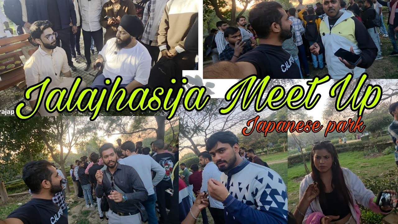 Jalajhasija Meet-up Japanese park Rithala || Meet-up Review || Brand promotion || Question & Answer 