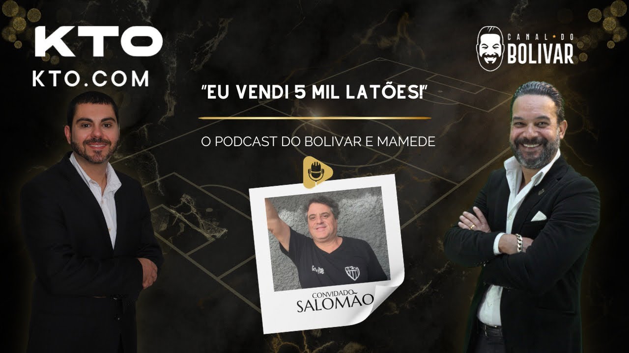 VENDEMOS 5 MIL LATÕES NA FINAL DA LIBERTADORES - CORTE DO PODCAST NO CANAL DO BOLIVAR COM SALOMÃO