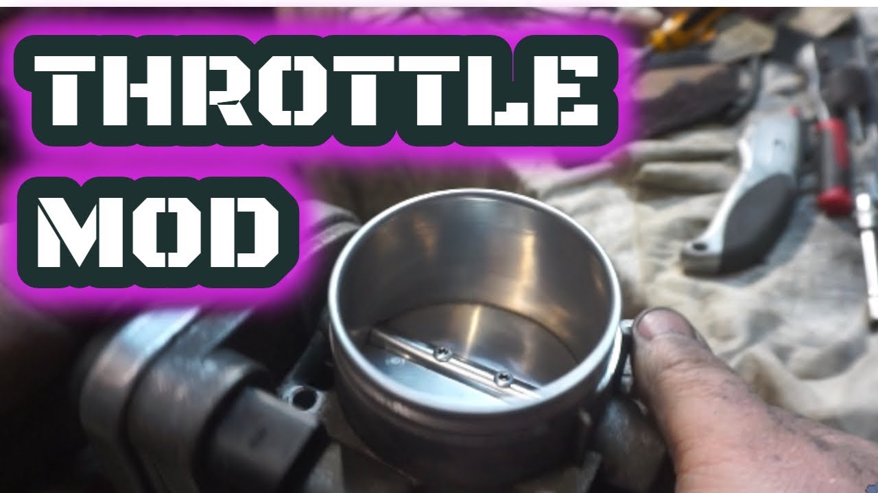 BMW THROTTLE MOD # Engine rebuild DIY and SWAP 10