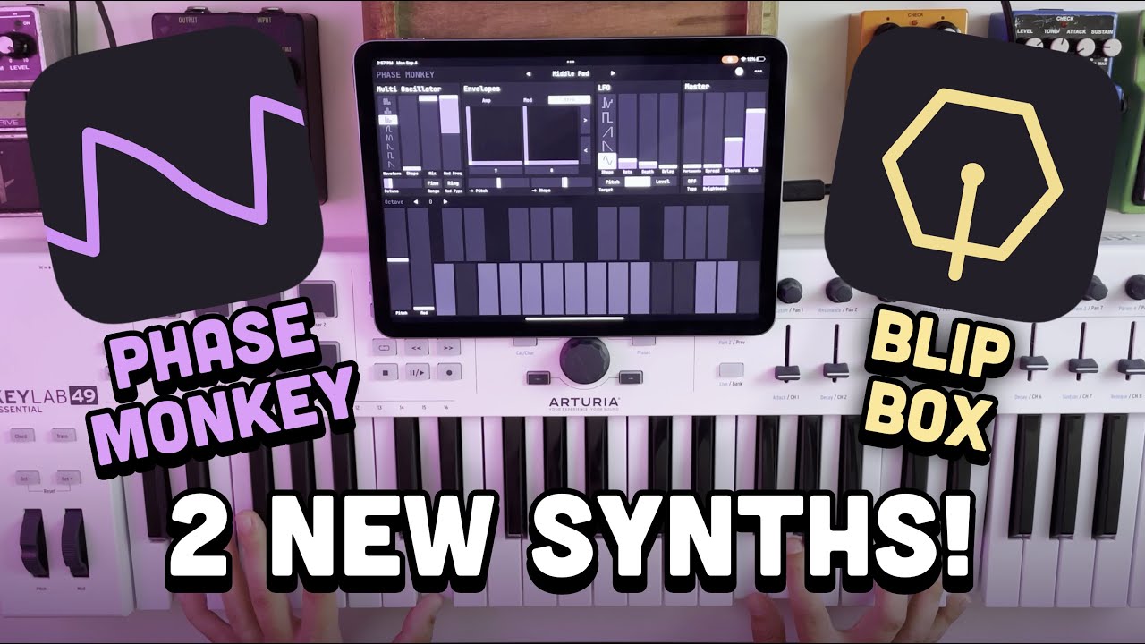Phase Monkey & Blip Box by Sketch Audio | Presets Demo & Fat Synth Drums