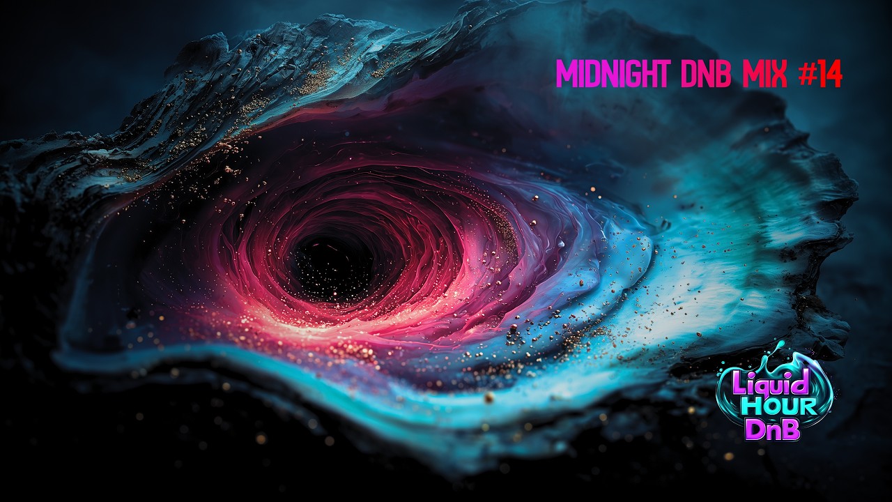 Dark Liquid Drum and Bass - Midnight Vibes #14 | LiquidHour DnB
