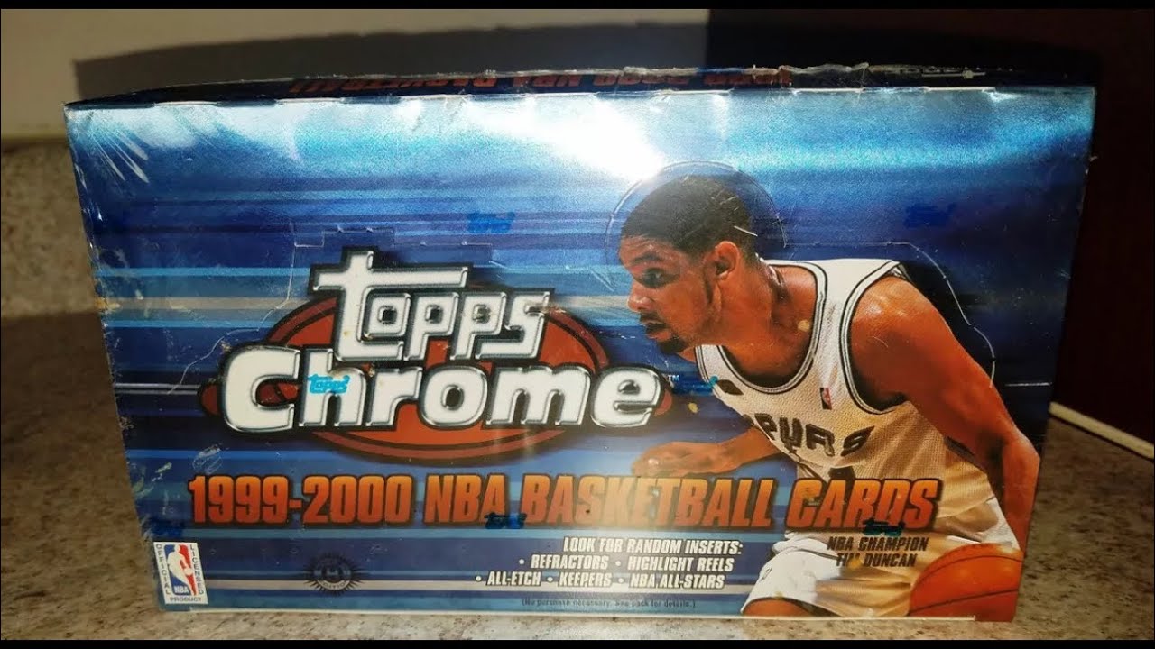 1999 Topps Chrome Basketball Hobby Box Opening!!!!