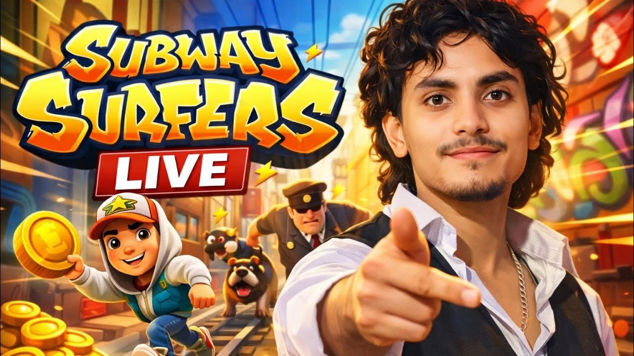 Subway Surfers LIVE 🔥 Aaj Banega New High Score! 😎🎮