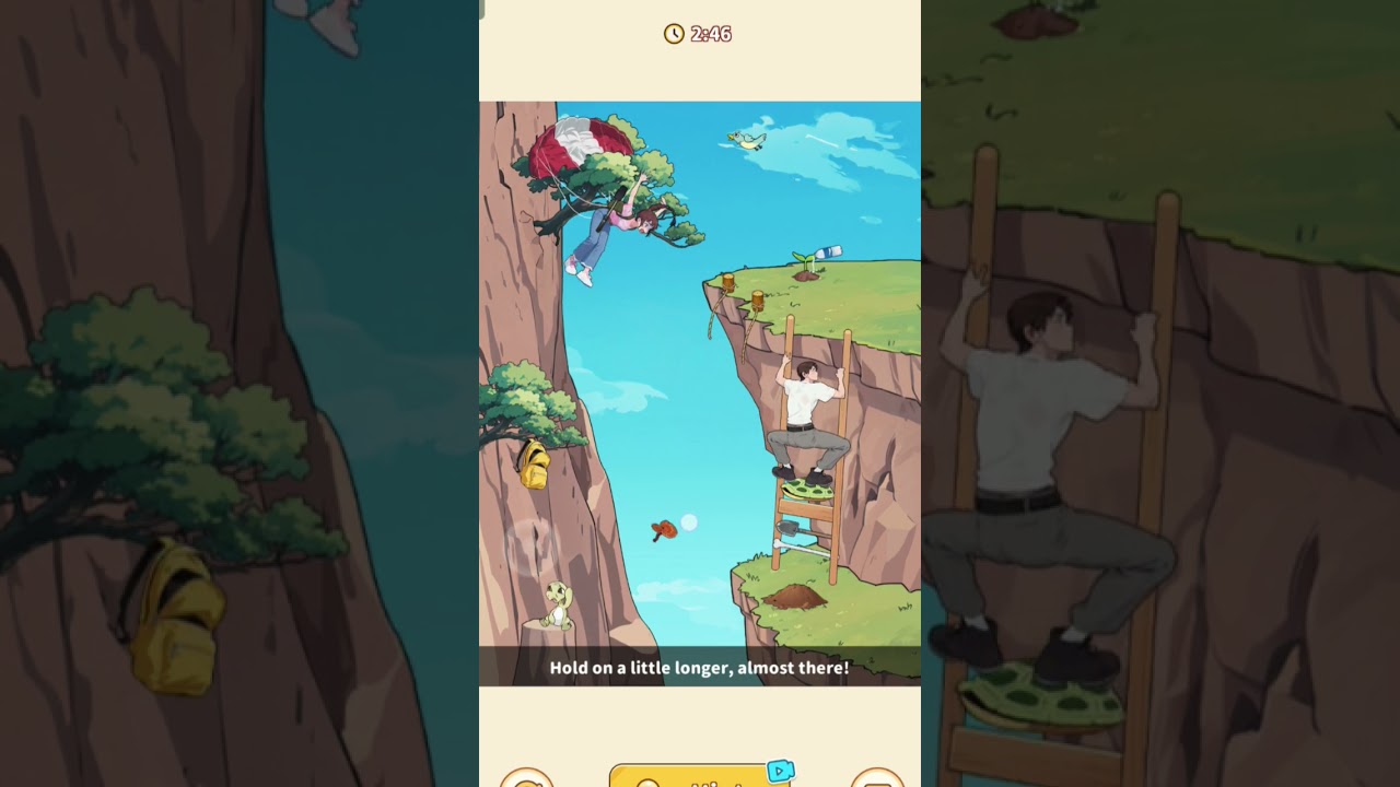 Brain Puzzle 2 LOGIC TWIST: Level 20 Cliff Rescue 