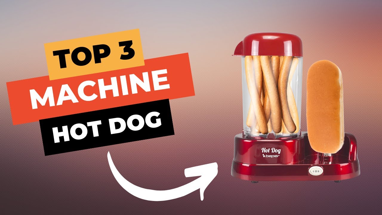 TOP 3 : Meilleure Machine à Hot Dog 2025 🔥