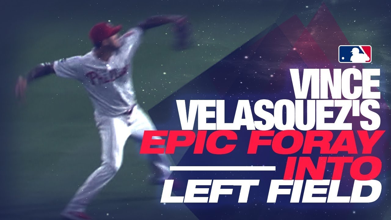 Velasquez dazzles in the field for Phillies