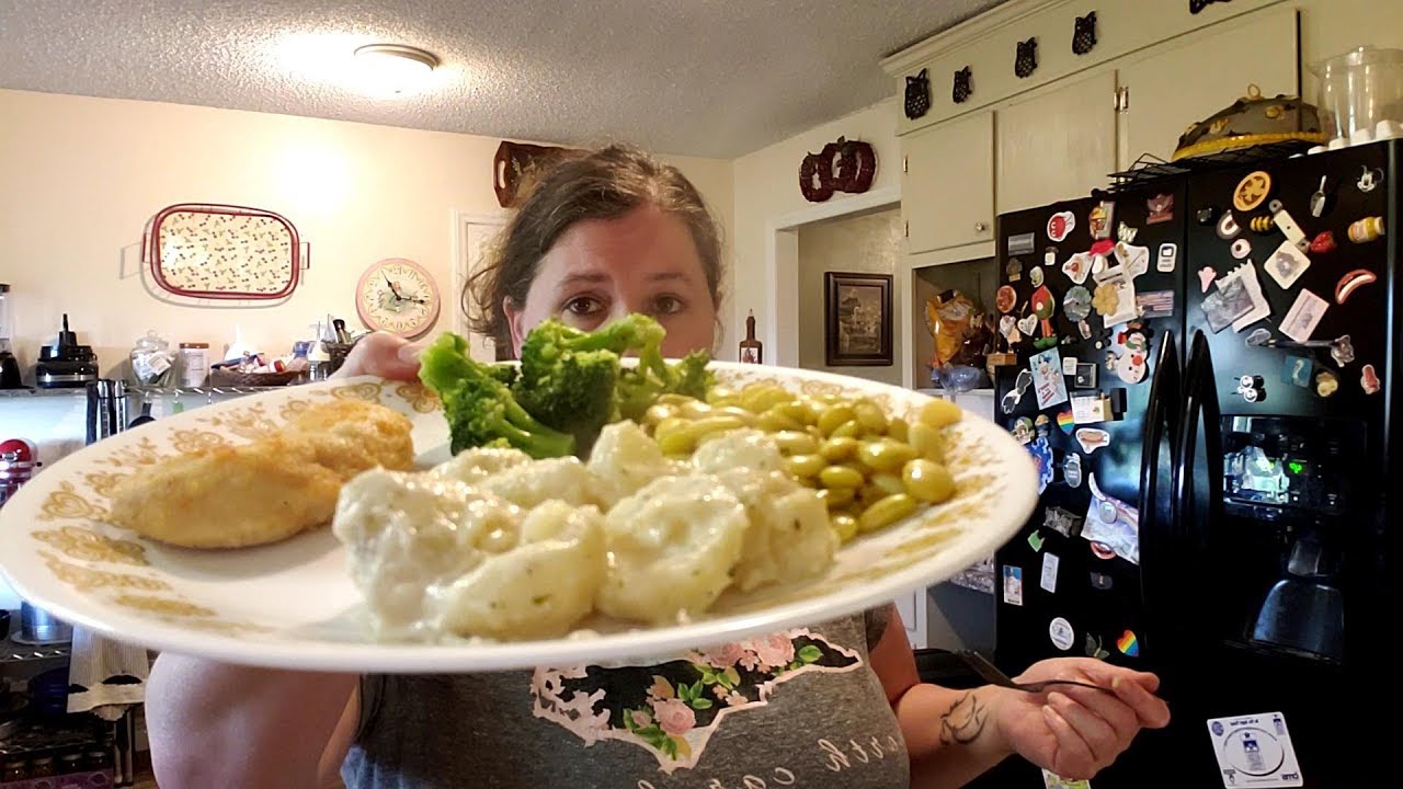 Easy creamed potatoes- less ingredients-stretch your groceries