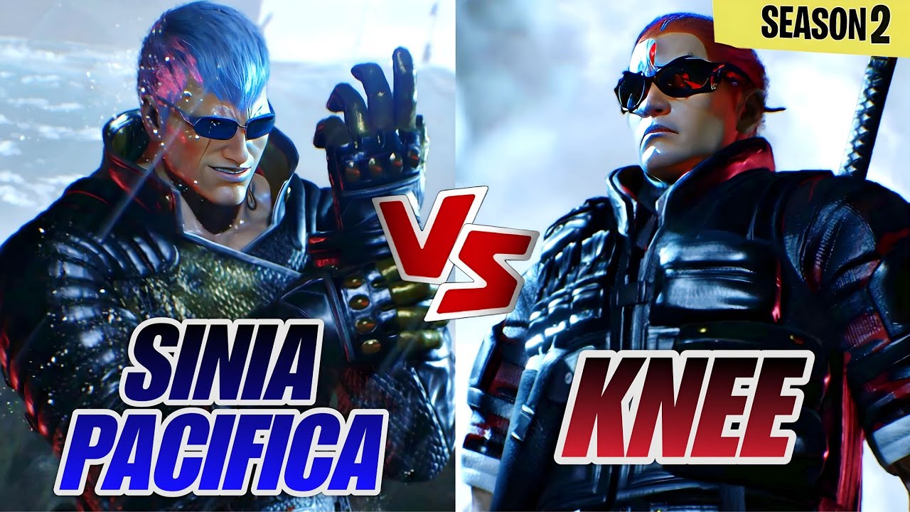 Tekken 8 Sinia Pacifica (Bryan) vs Knee (Kazuya) 💥 Ranked Matches Replays