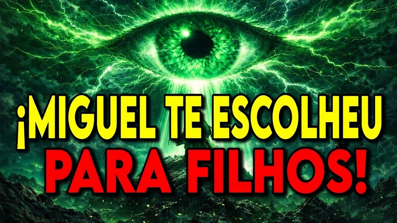 ESCOLHIDO‼️ Se você se preocupa com seu filho, escute: São Miguel levanta uma cerca de proteção 🚫