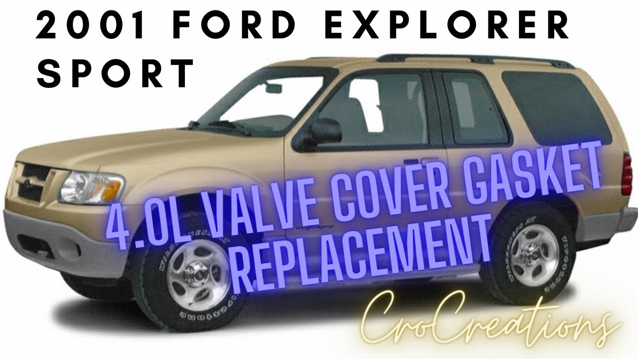 2001 Ford Explorer valve cover gasket replacement #ford #explorer #subscribe