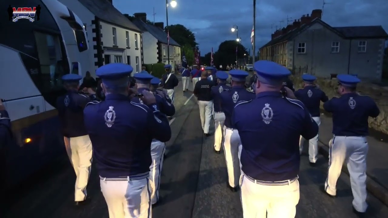Ballynahinch Protestant Boys Flute Band @ Bessbrook True Blues FB 50th Anniversary Parade 2024