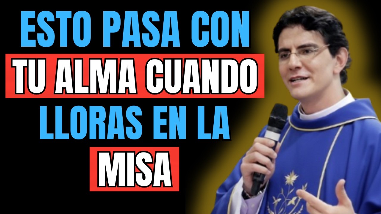 3 SIGNIFICADOS ESPIRITUALES DE LLORAR EN LA MISA ¡No Ignores ESTO! | Padre Reginaldo Manzotti