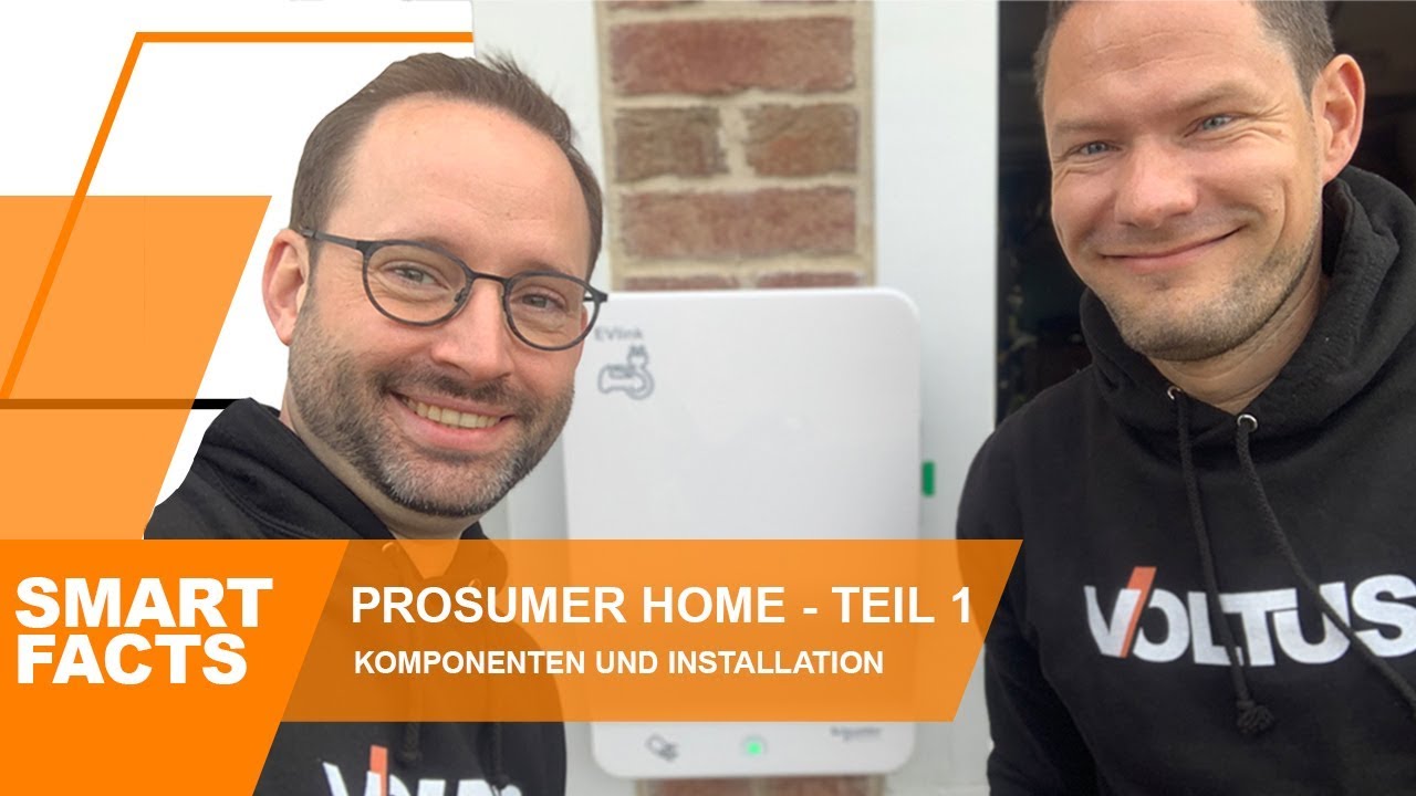 Elektroauto mit PV-Strom laden | Schneider Electric Wallbox G4 | f&ouml;rderf&auml;hig nach KFW 440