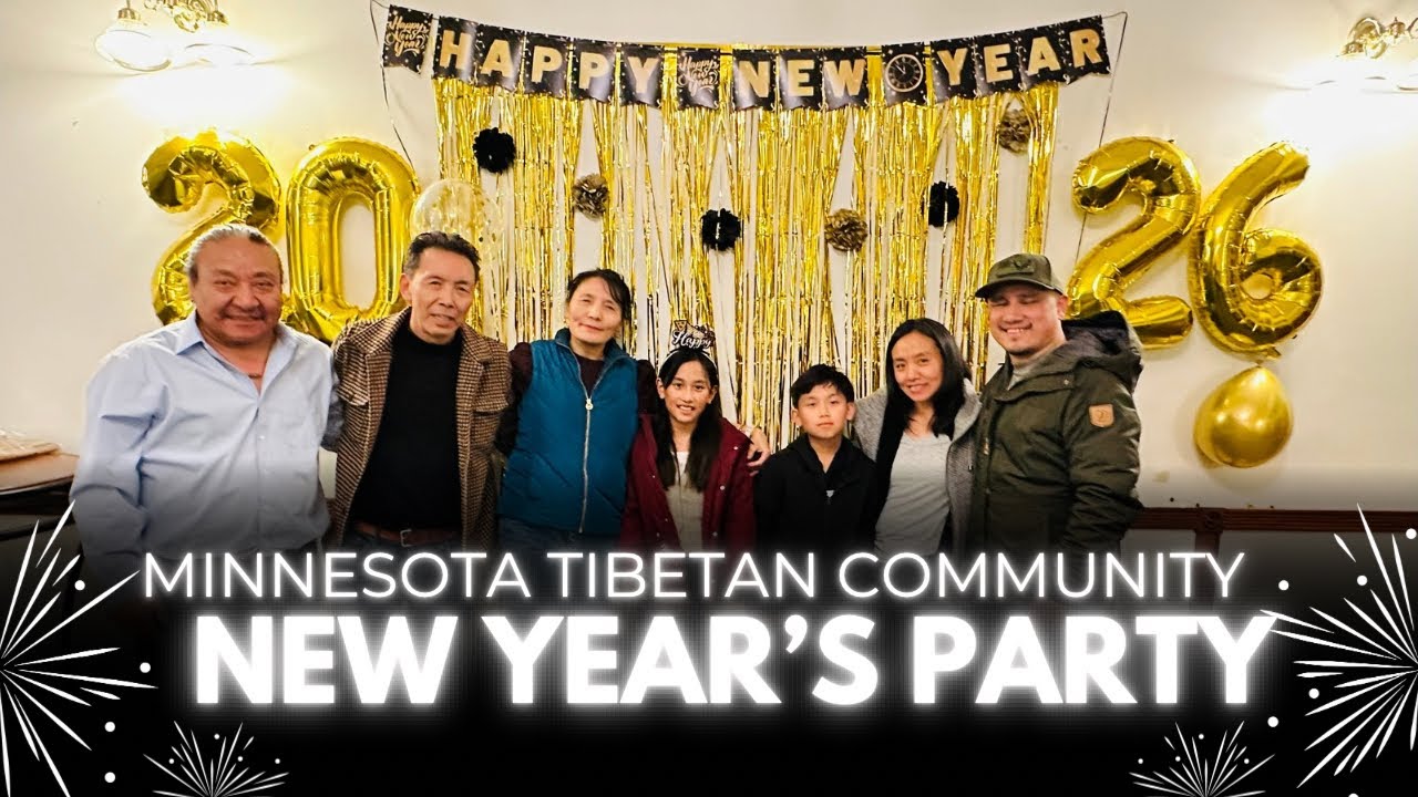 Happy New Year 2026 celebration with Tibetan community in Minnesota