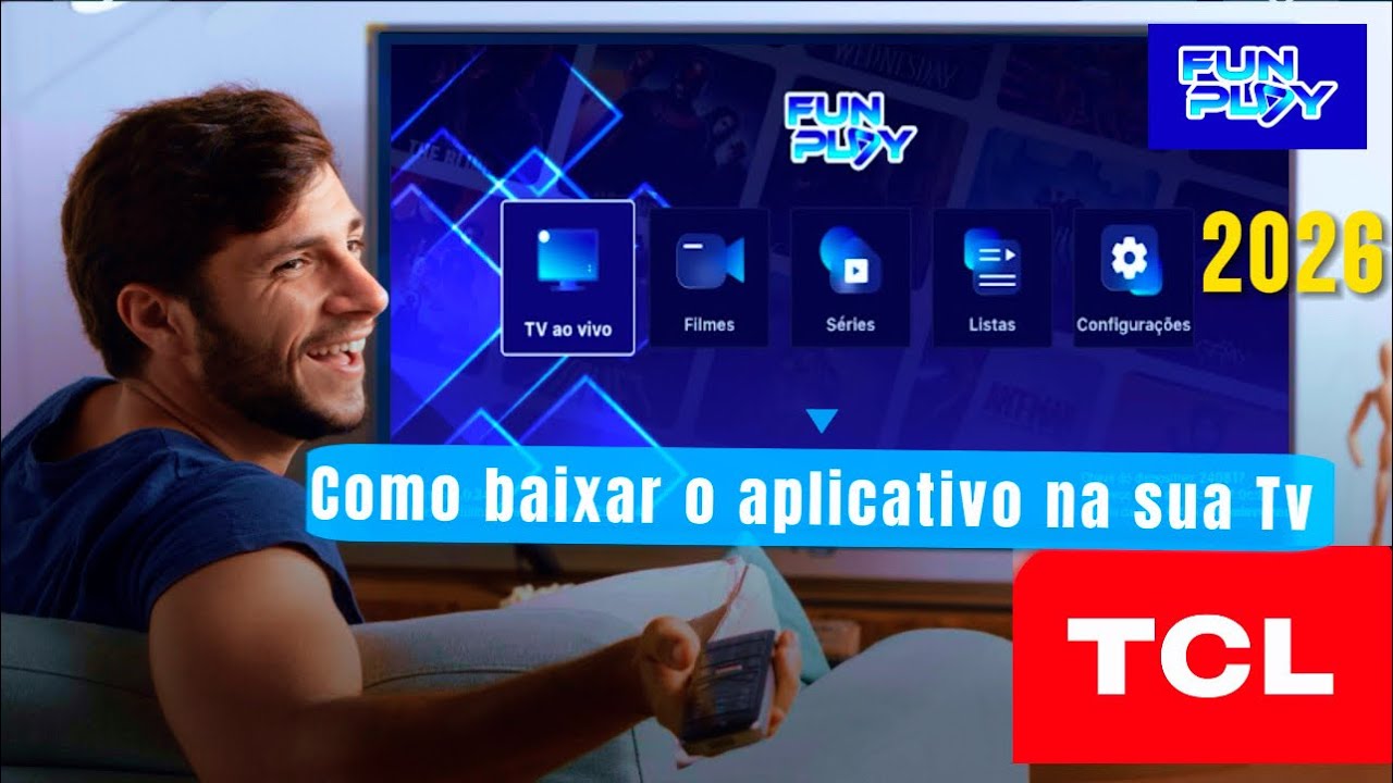 COMO BAIXAR O MELHOR APLICATIVO IPTV PARA TV TCL EM 2026. 