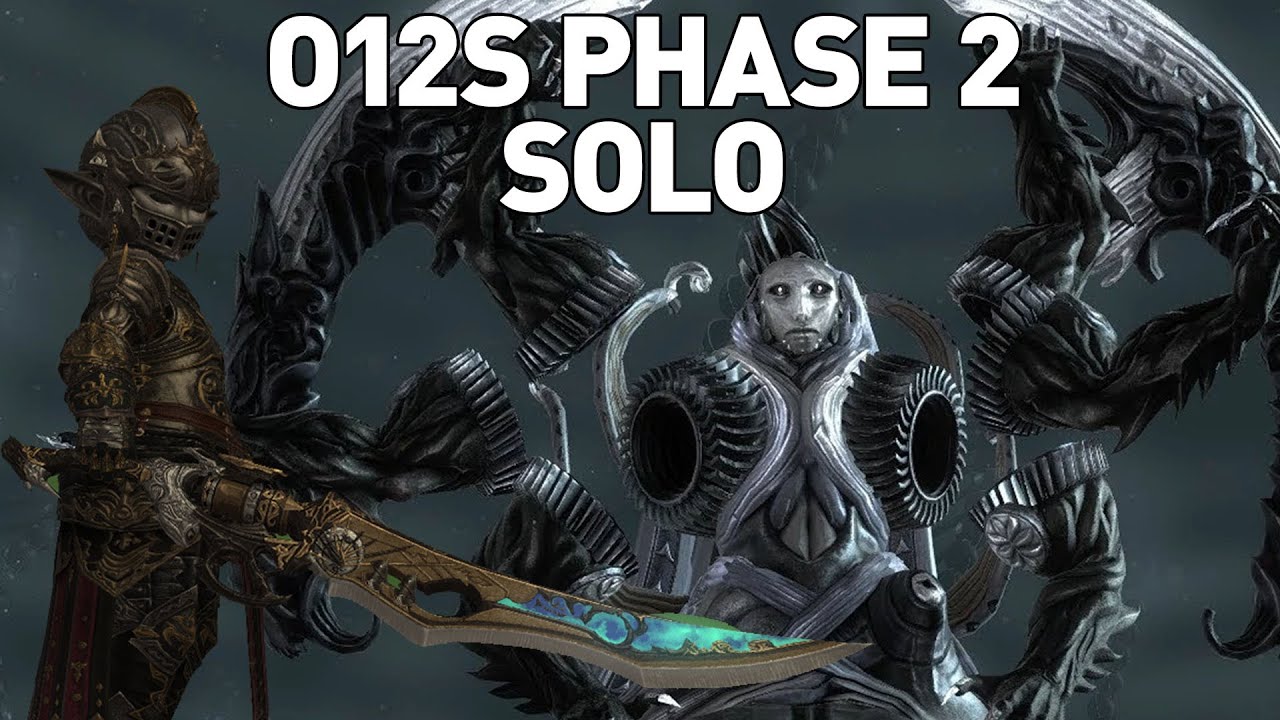 FFXIV - Omega Alphascape V4 Savage PHASE 2 Solo (O12S, Gunbreaker)