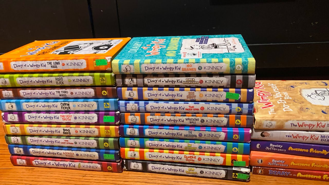 My Diary Of A Wimpy Kid Book Collection #1