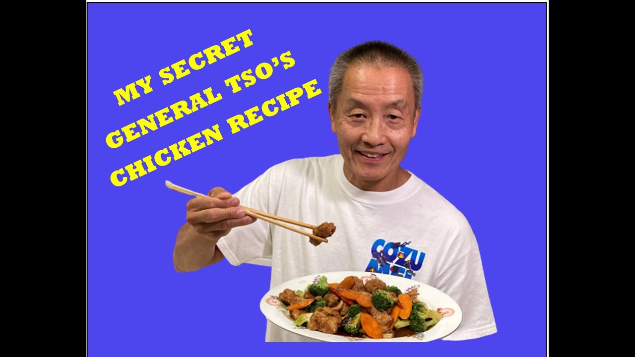 MY SECRET GENERAL TSO'S CHICKEN RECIPE- Lockdown Cooking Series Video #35