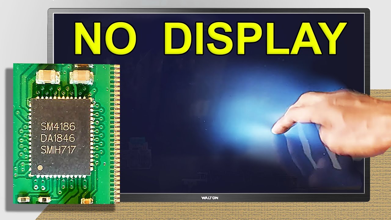 LED TV Screen has no picture & light but Backlight are OK | LSC320AN10-H03 32