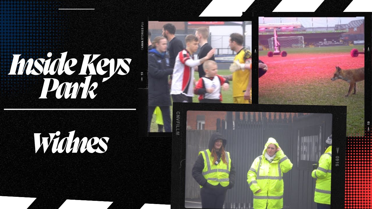 Inside Keys Park | Widnes | BTS and AV of our game against top of the league