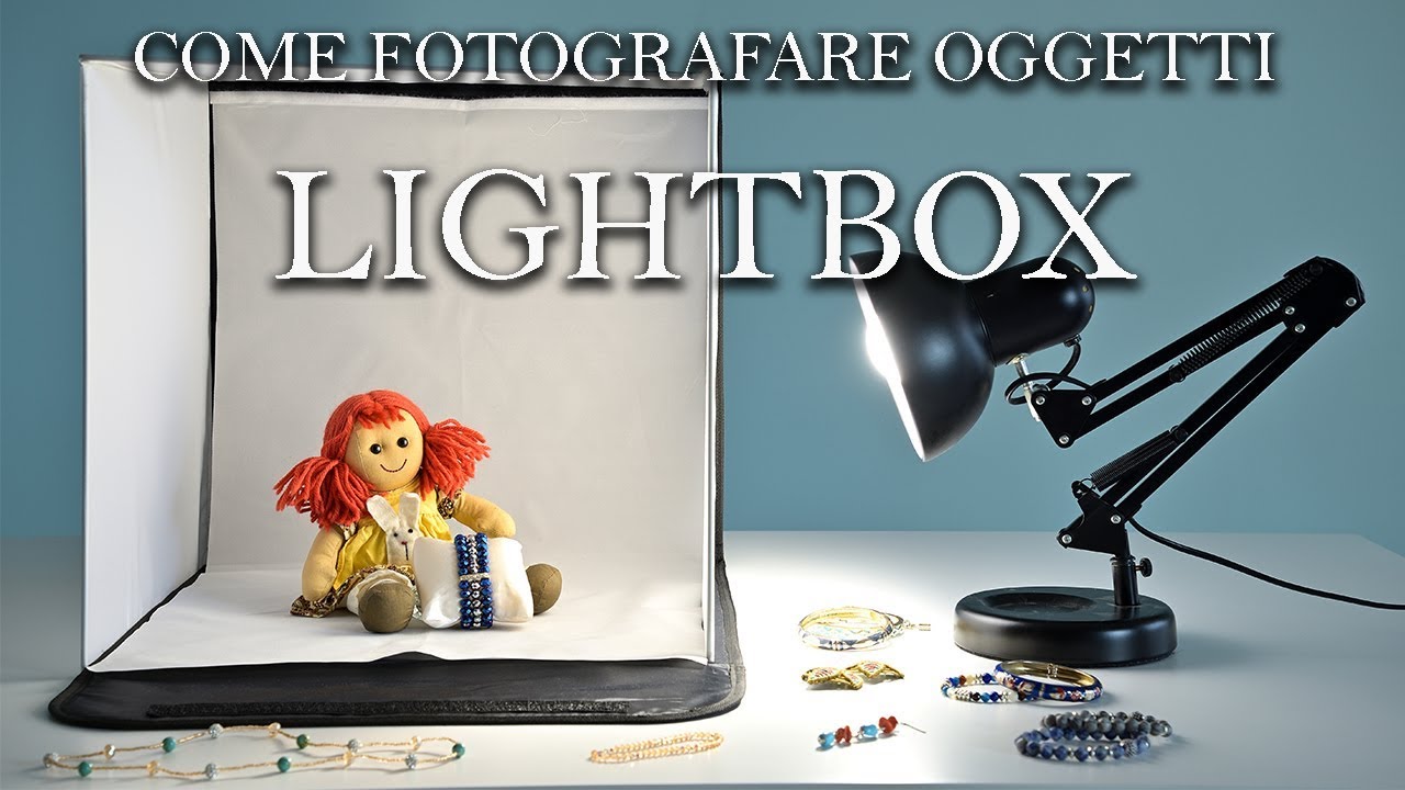 FOTOGRAFARE OGGETTI CON SMARTPHONE E REFLEX LIGHTBOX -Tutorial fotografia