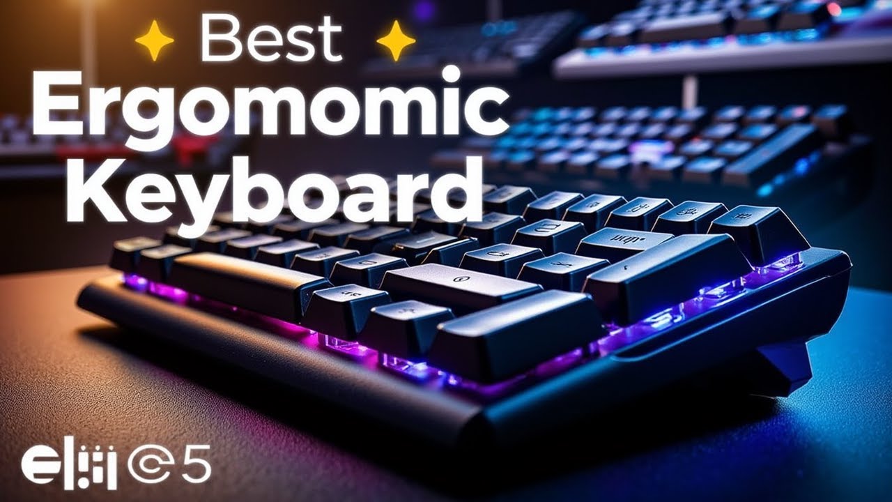 ✅Best Ergonomic Keyboard 2025 | Top5 Best Ergonomic Keyboard - Review
