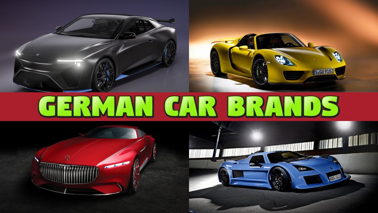 MOST POPULAR GERMAN CAR BRANDS FOR KIDS