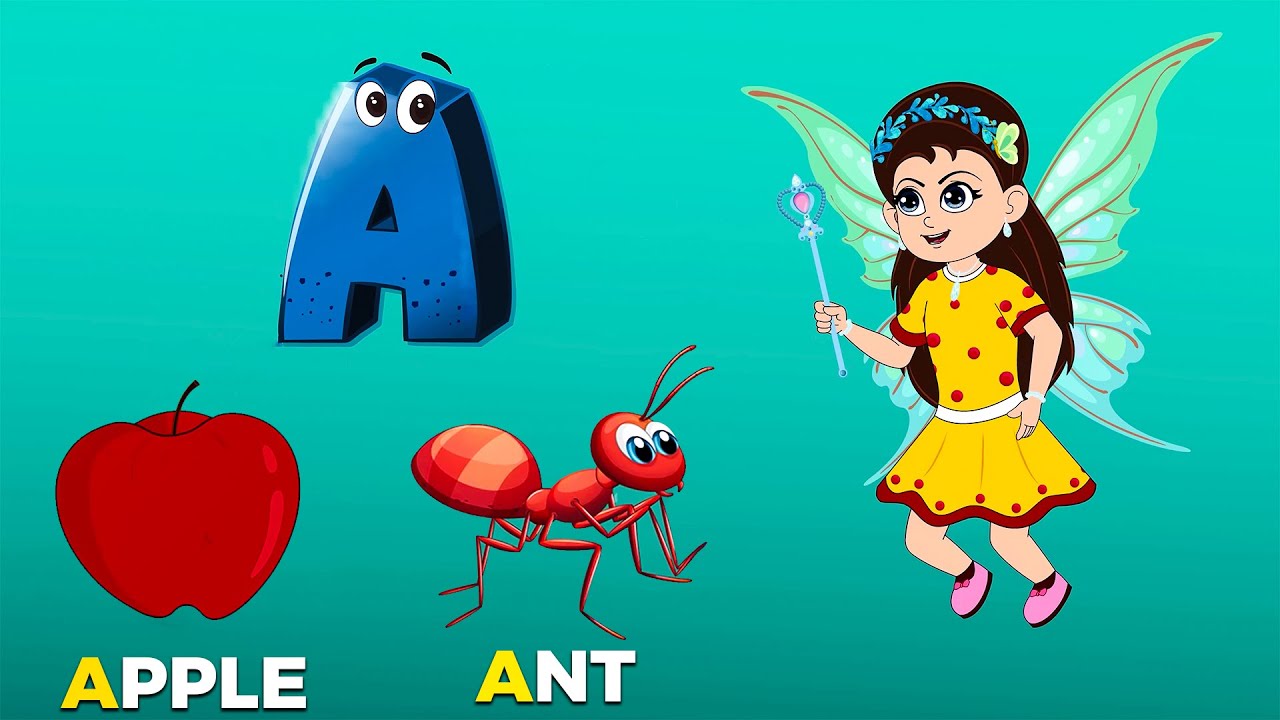 A For Apple B For Ball I Abcd Song I Abcd Rhymes I Abc Song Nursery Rhymes I Baby Kids Rhymes