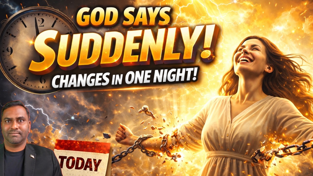 🔥 GOD SAYS: SUDDENLY IN ONE NIGHT! PROPHETIC WORD!!!