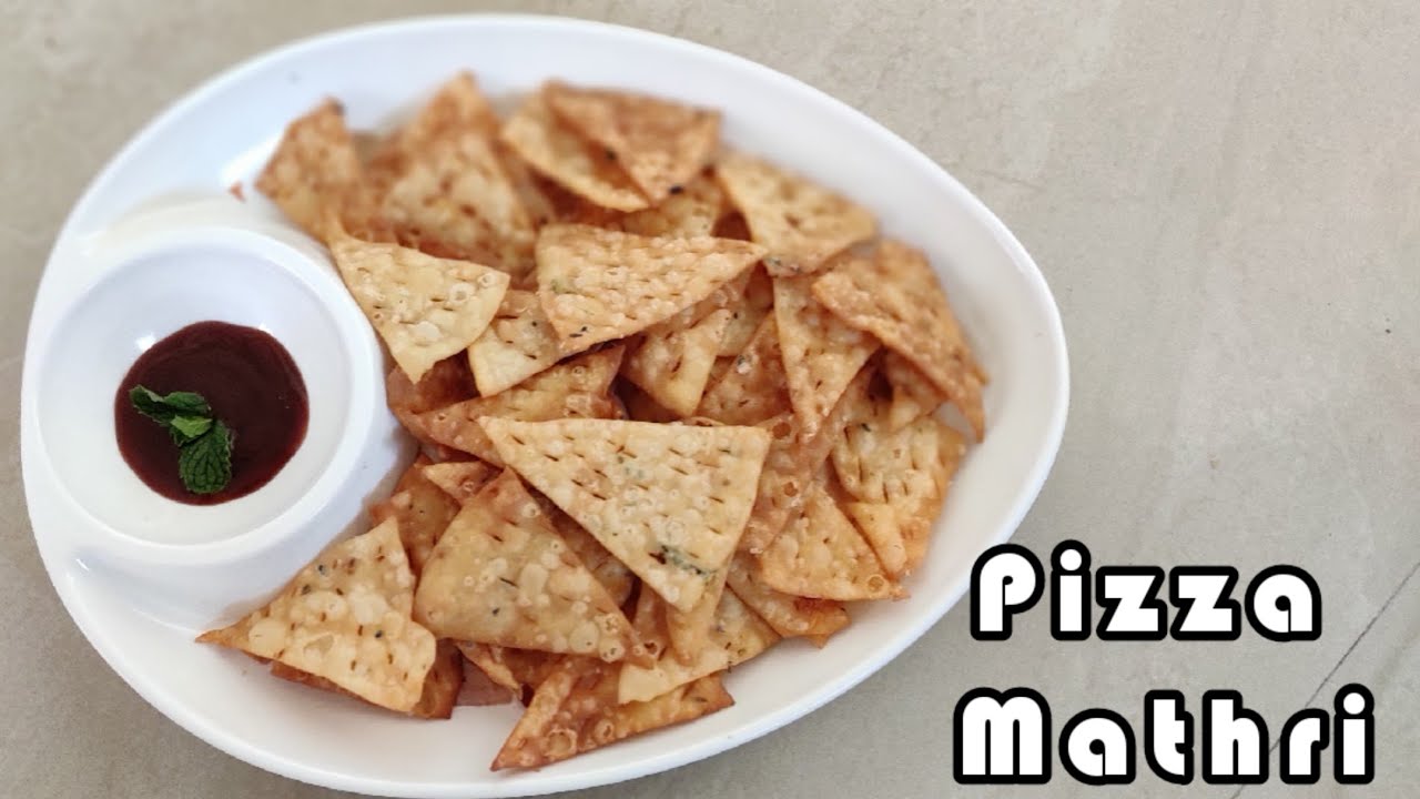 Pizza Mathri Recipe In हिन्दी | पिज्जा मठरी रेसिपी | Cheese Mathri #snehakitchenanybodycancook