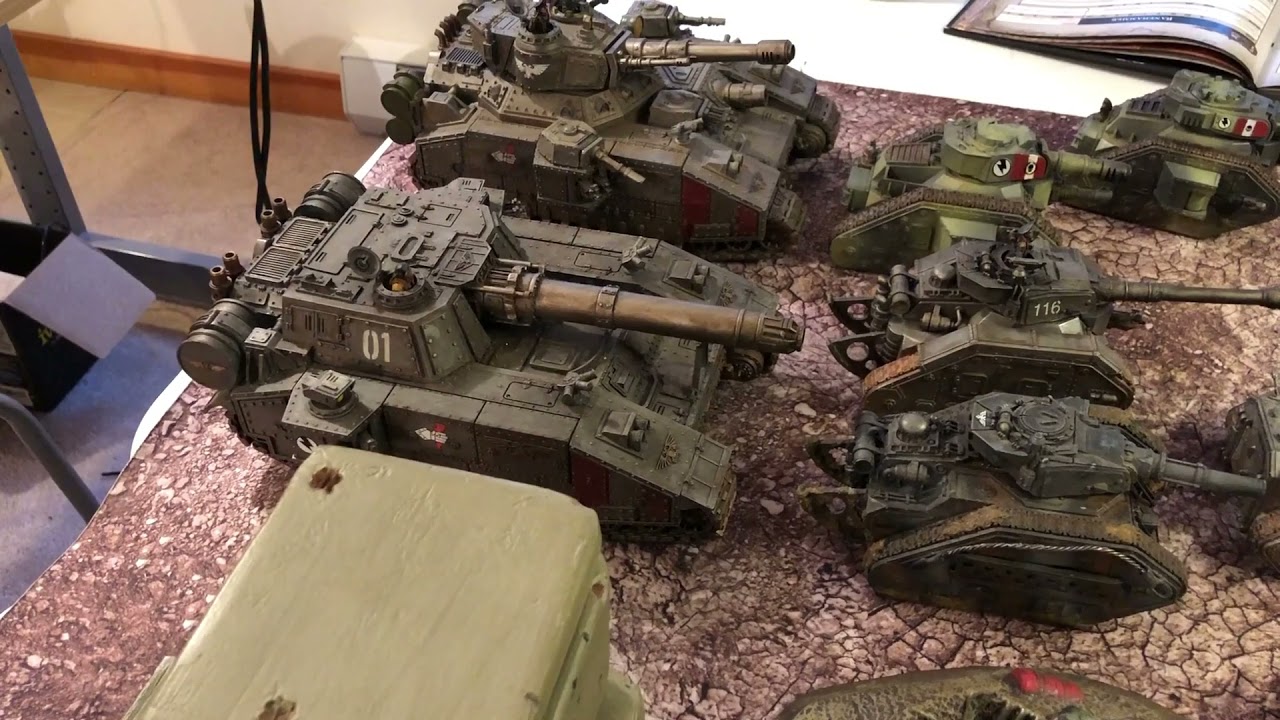 Orks VS Armageddon Steel Legion Warhammer 40K Apocalypse Battle Report 4,000 pts