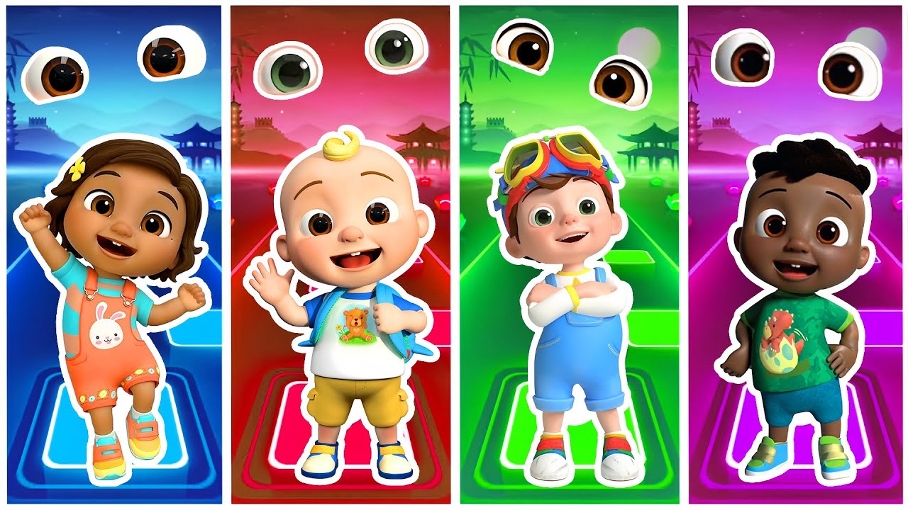 Where Are Ji & Cody’s Eyes? 👀⚡ TomTom & Nina Move Ahead 🌟🔍 | Funny Cocomelon Animation