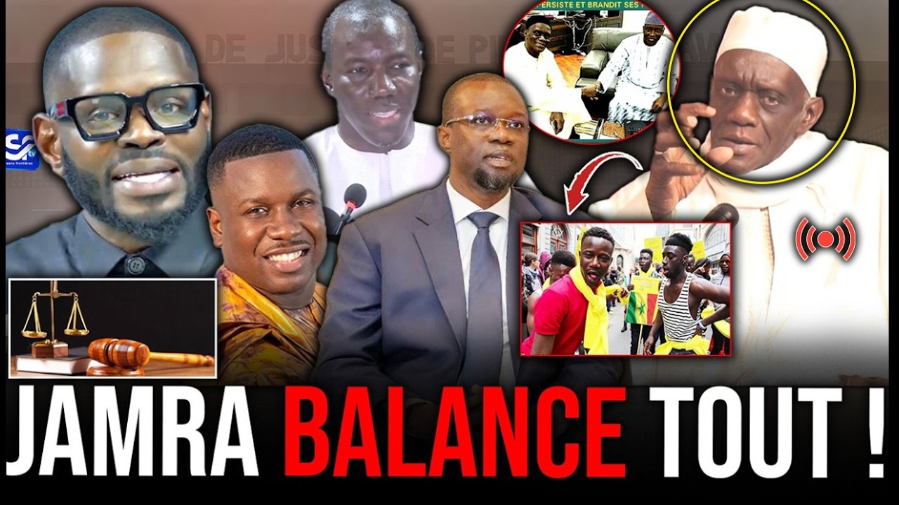 [🛑LIVE] Nouvelles Révélations de JAMRA sur l’affaire Pape C. Diallo & Cie, pressions Lobbies, SONKO