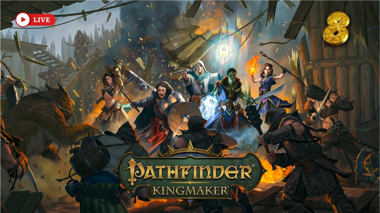 LIVE! Lanjut Pathfinder - Kingmaker - Part 8 - Latar Belakang Amiri, Linzi, Harrim dan Jaethal [ID]