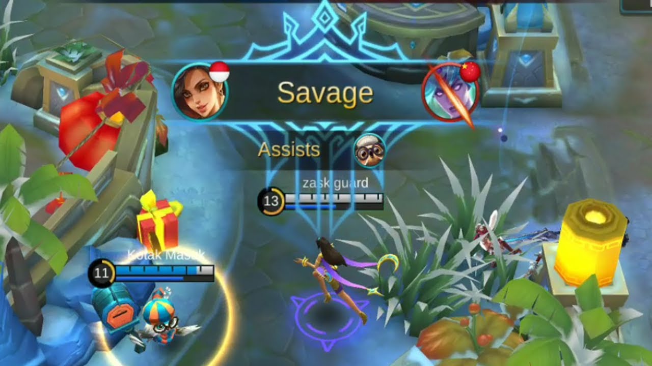 Esmeralda Savage Top Player Gameplay | Mobile Legends