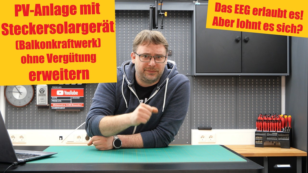 PV-Anlage mit Steckersolargerät erweitern – EEG erlaubt es (aber lohnt es sich?)