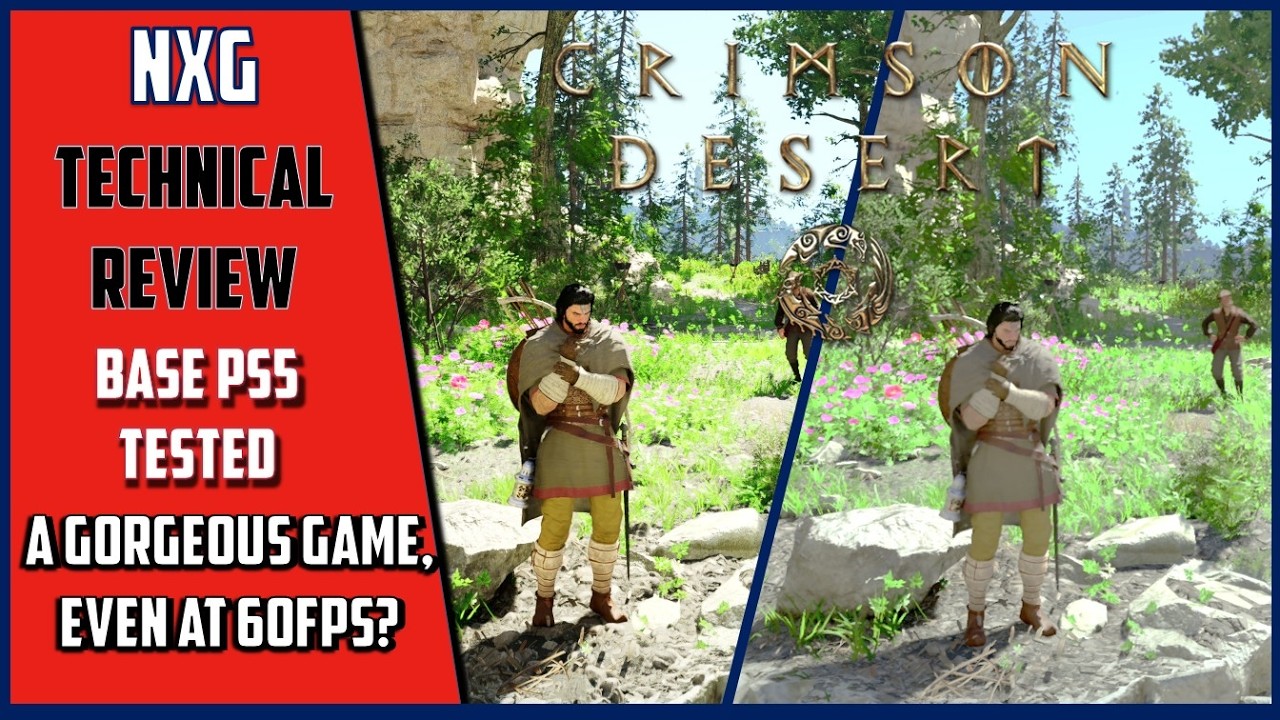 Crimson Desert: PS5 1st Look Technical Analysis