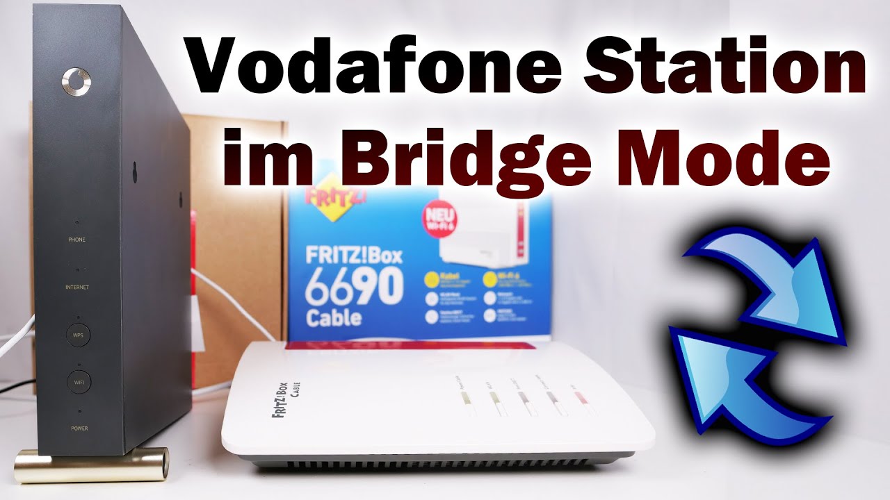 Vodafone Station Bridge Mode aktivieren und Fritz!Box konfigurieren