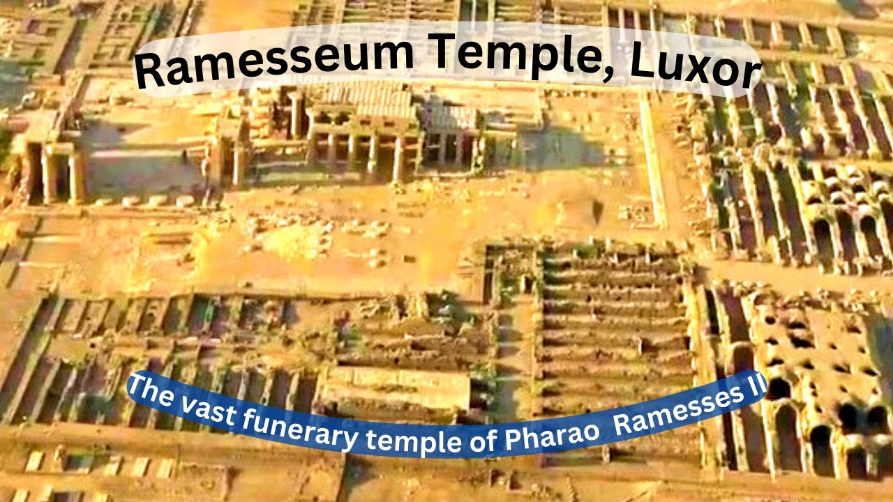 Ramesseum: The Mortuary temple of Pharao Ramesses II. Great king, great place!