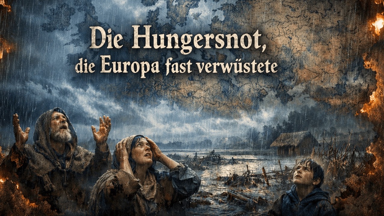 Wie die Große Hungersnot von 1315 Millionen in Europa tötete (Sei dankbar, dass du heute lebst)