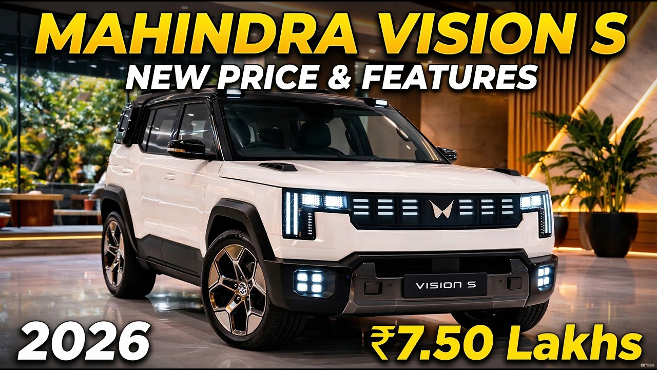 New Mahindra Vision S 2026 – 5 Things That Will Surprise You